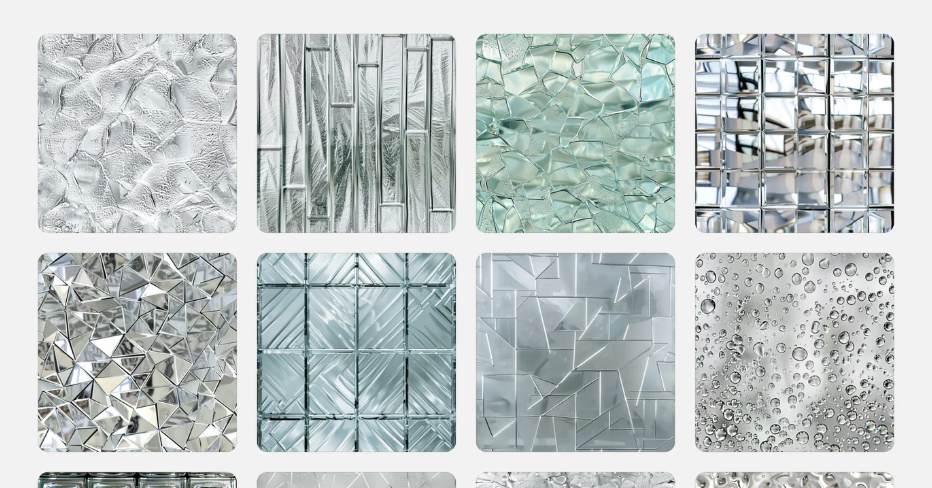 Frosted & Textured Glass